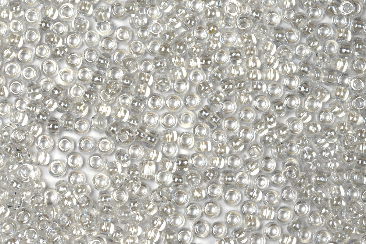 Transparent Preciosa Luster Inside Round Rocailles Seeds Beads