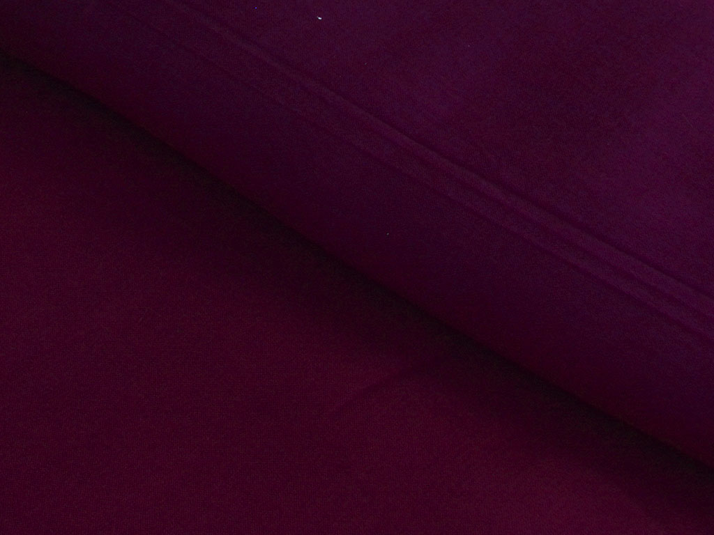 Wine Plain Pure Viscose Gaji Silk Fabric