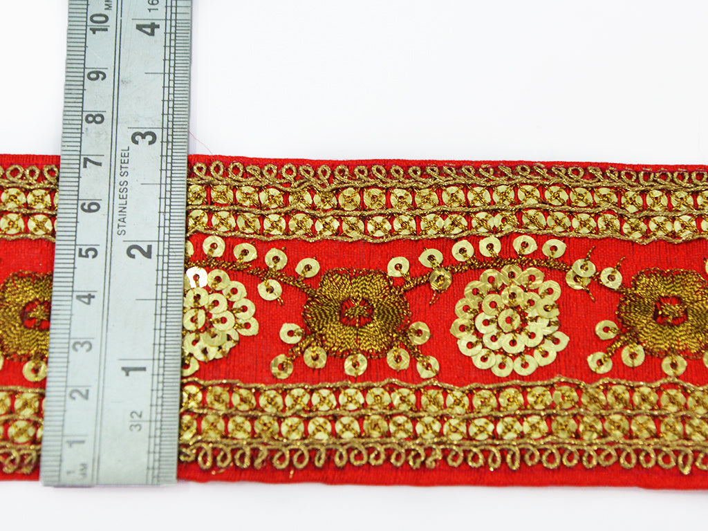 golden-red-sequins-embroidered-border