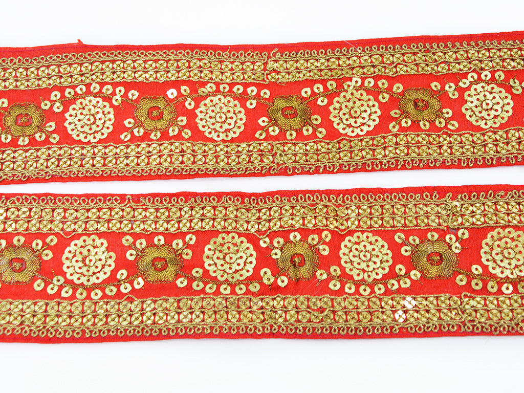 golden-red-sequins-embroidered-border