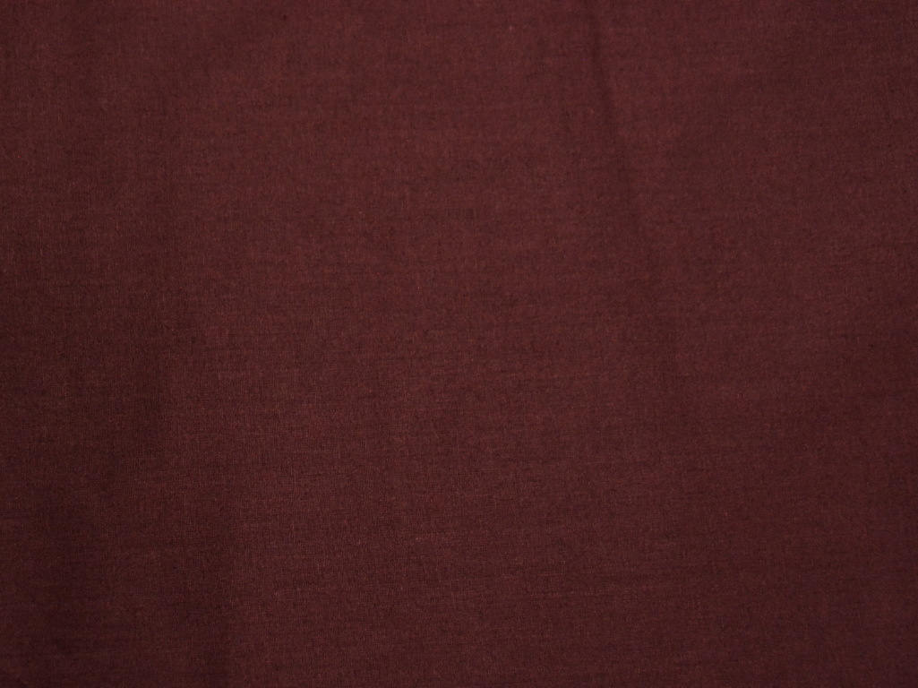 Marron Plain 100% Pure Mul Mul Cotton