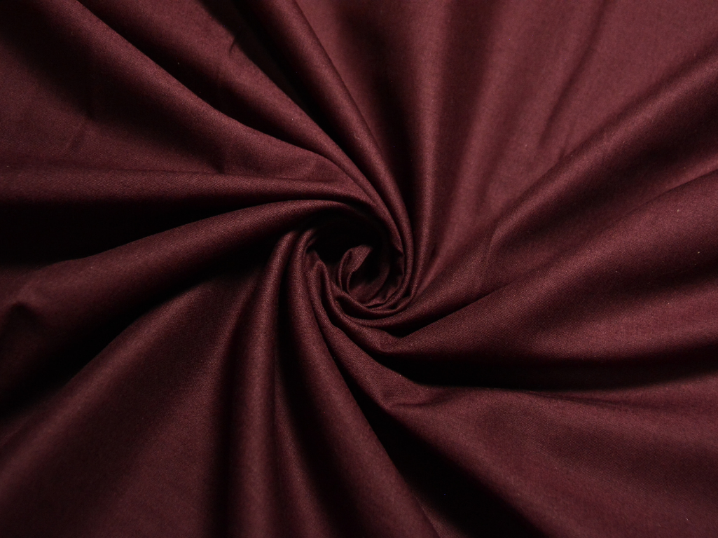 Marron Plain 100% Pure Mul Mul Cotton