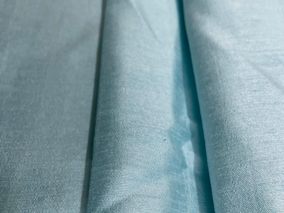 Cloud Blue Mulberry Raw Silk (Wholesale)