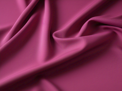 Tokiyo Magenta Plain Crepe Fabric