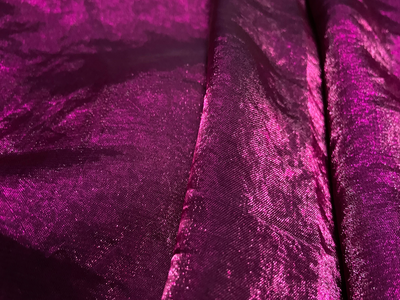 Luxuries Dark Raspberry Heavy Fendi Silk