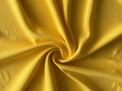 Tokiyo Sunshine Yellow Crepe Fabric