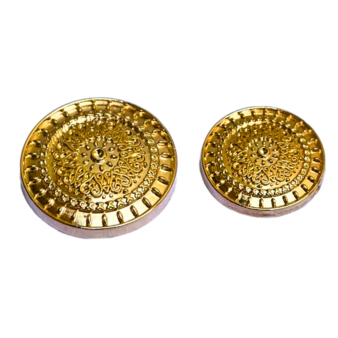 Golden Designer Metal Buttons