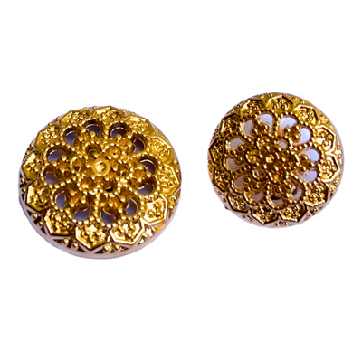 Golden Designer Metal Buttons