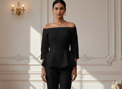 काला सादा शुद्ध विस्कोस गाजी सिल्क कपड़ा