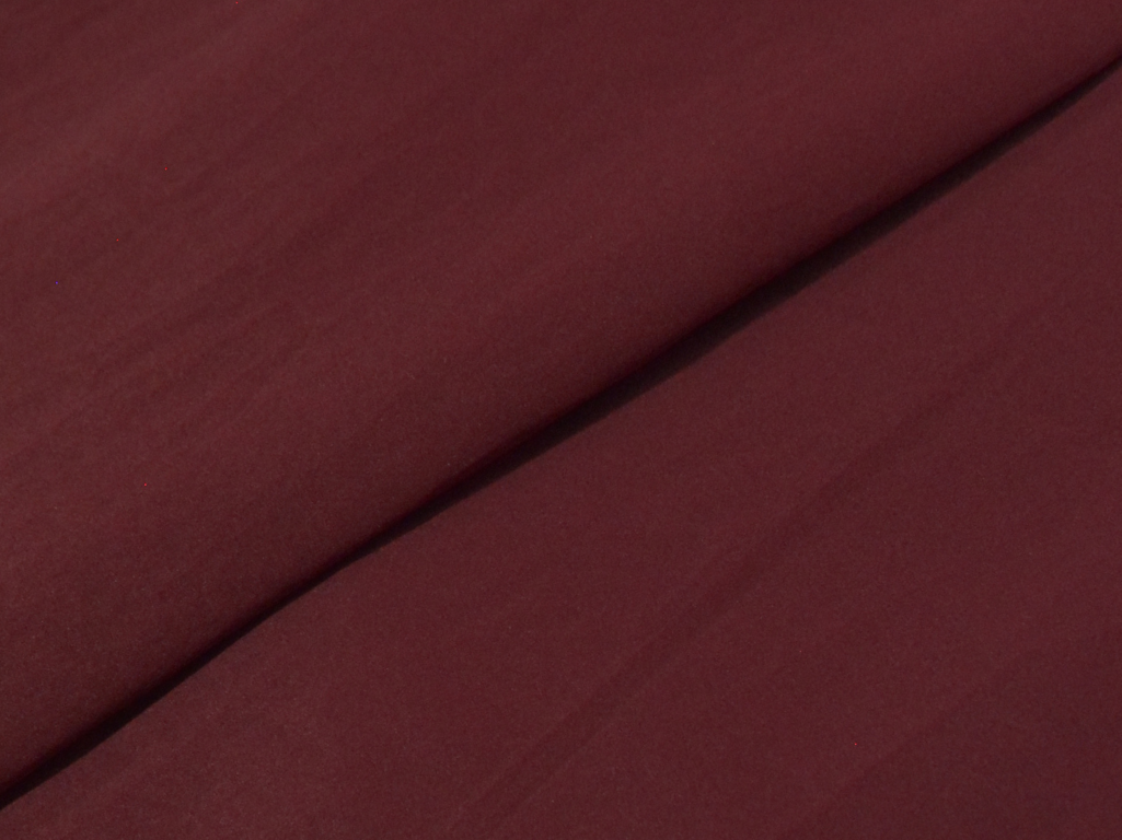 Marron Plain Malai Satin Fabric