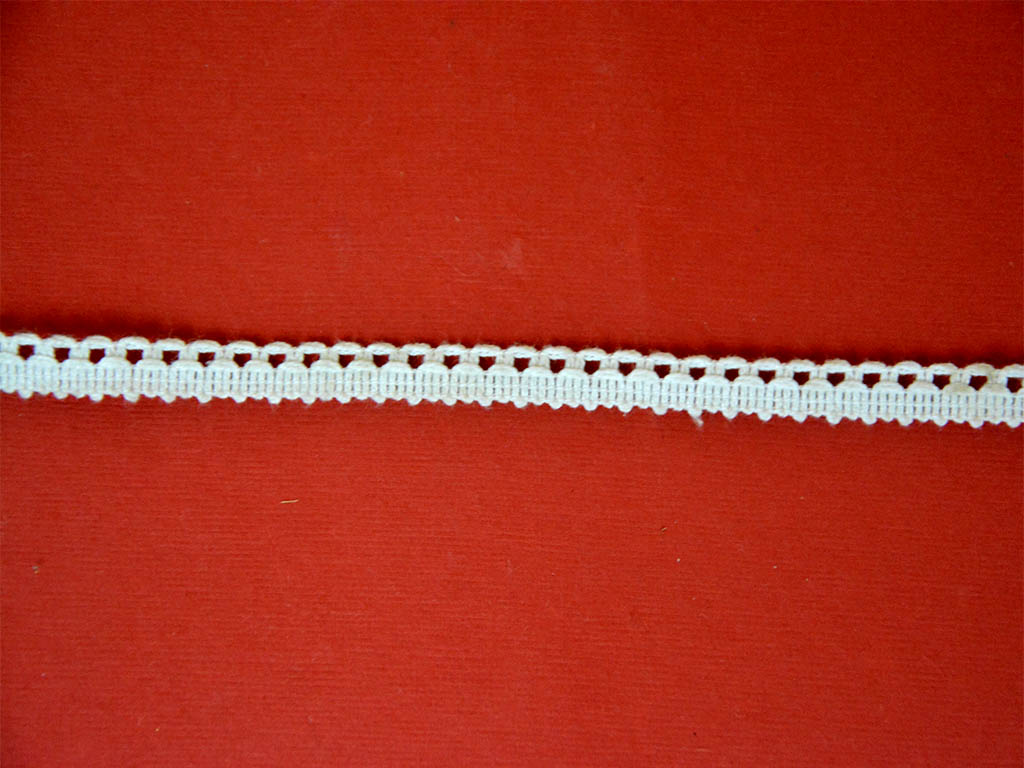 Off White Pattern 15 Cotton Crochet Lace