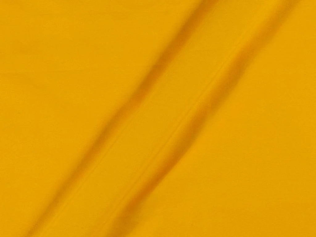 Yellow Plain Butter Crepe Fabric (Wholesale)