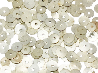 Light Golden Centrehole Metal Sequins