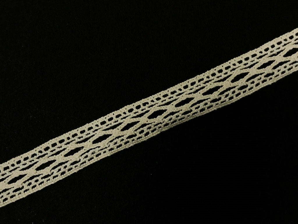 Dyeable Greige Design 101 Cotton Crochet Laces