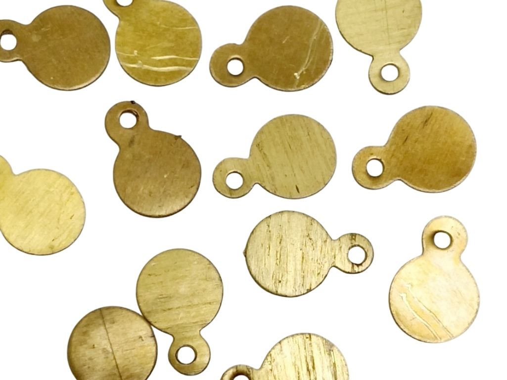 Bright Golden BULB Shaped Metal Sequins