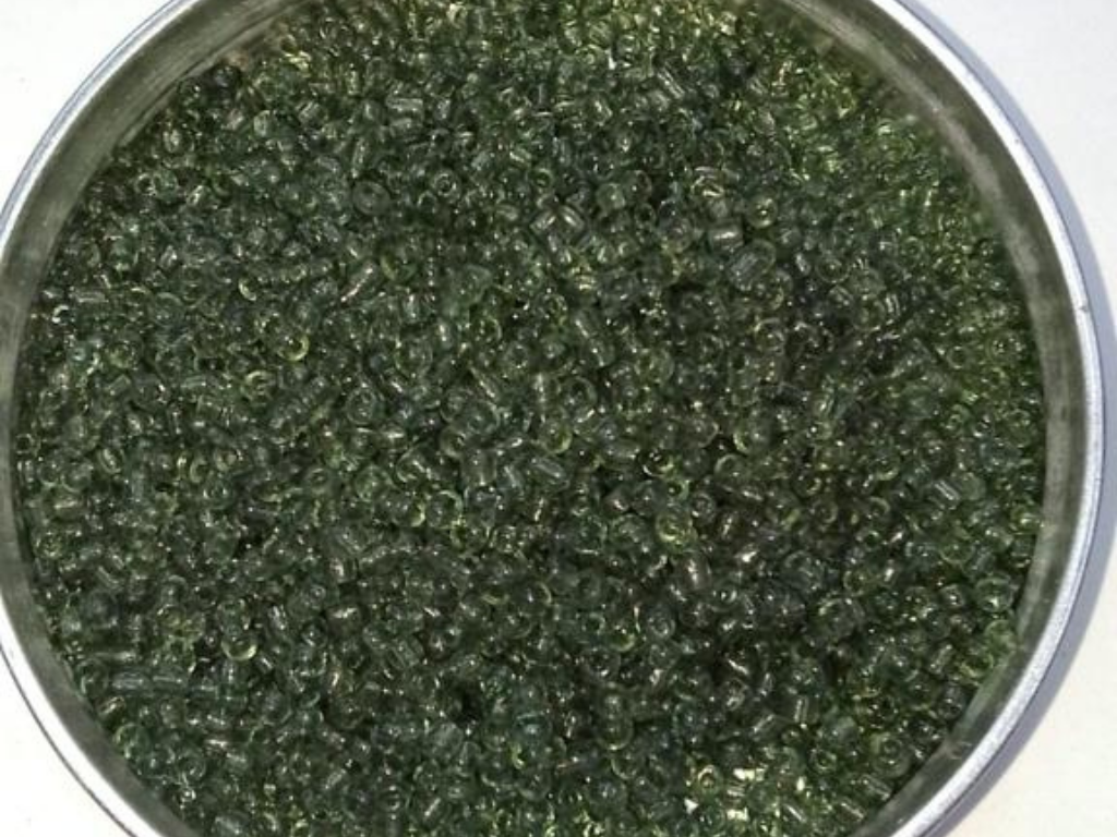 Olive Green Transparent Round Rocaille Glass Seed Beads- 2 mm (Wholesale)