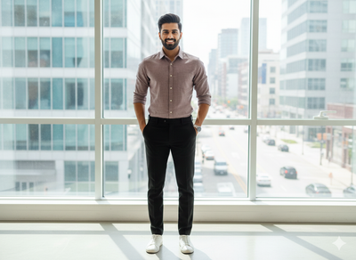 चारकोल ग्रे कॉटन लिनन फ़ैब्रिक