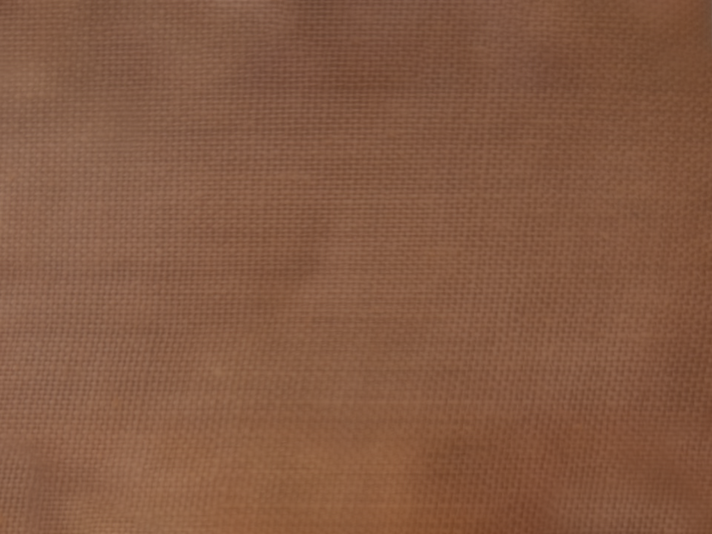 Tortilla Brown Plain Glazed Cotton Fabric