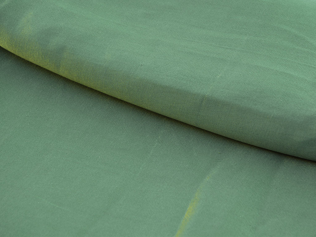 Pista Green Plain Pure Viscose Gaji Silk Fabric (Wholesale)