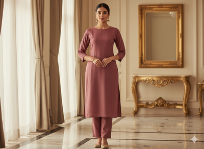 कैंडी लाल सादा ग्लेज्ड कॉटन फ़ैब्रिक