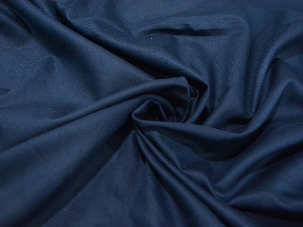 Dark Blue 100% Turkey Giza Cotton Fabric