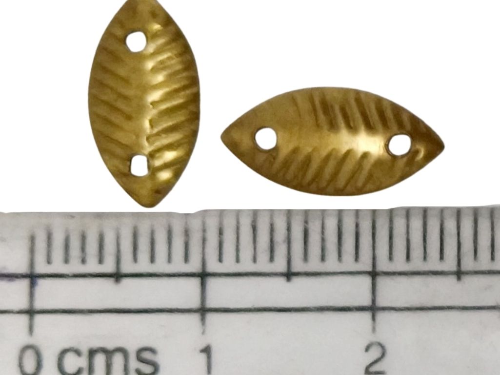 Anti Golden Bowl Shaped Metal Sequins