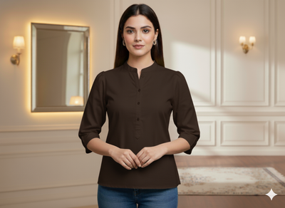 देवदार भूरा सादा चमकता हुआ सूती कपड़ा थोक