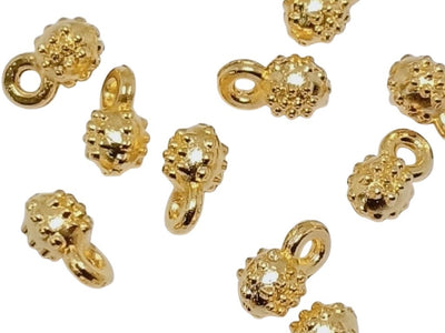 Golden Ghungroo Metal Beads