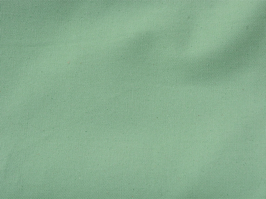 Mint Green Plain Heavy Cotton Canvas Fabric