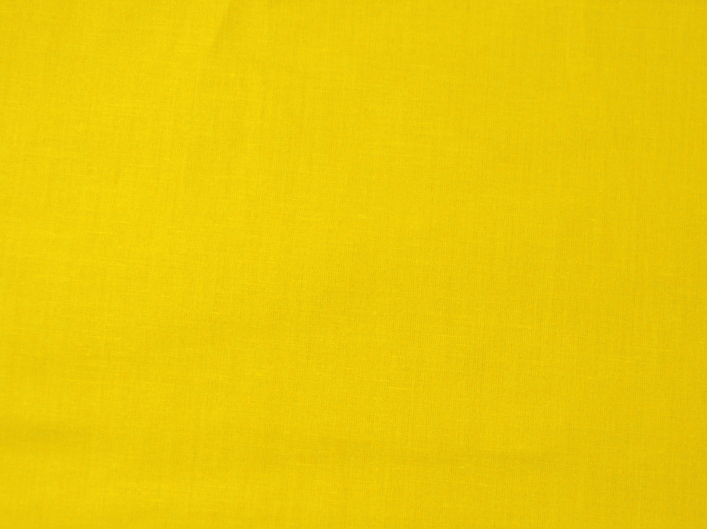 Leamon Yellow Plain 100% Pure Mul Mul Cotton