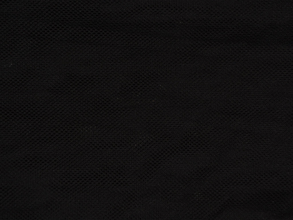 Plain Black Mesh Nylon Net Fabric