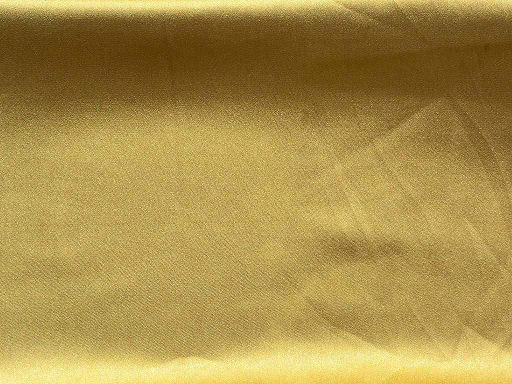 Light Golden Plain Heavy Japan Satin Fabric