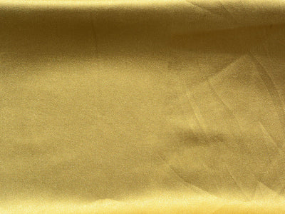 Light Golden Plain Heavy Japan Satin Fabric