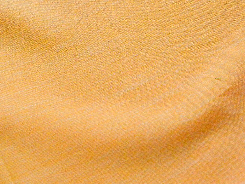 हल्का नारंगी सादा प्रीमियम कॉटन लिनन कपड़ा