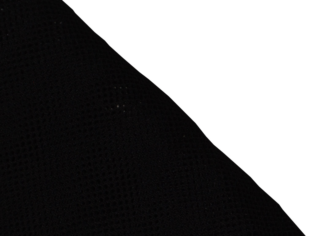 Plain Black Mesh Nylon Net Fabric