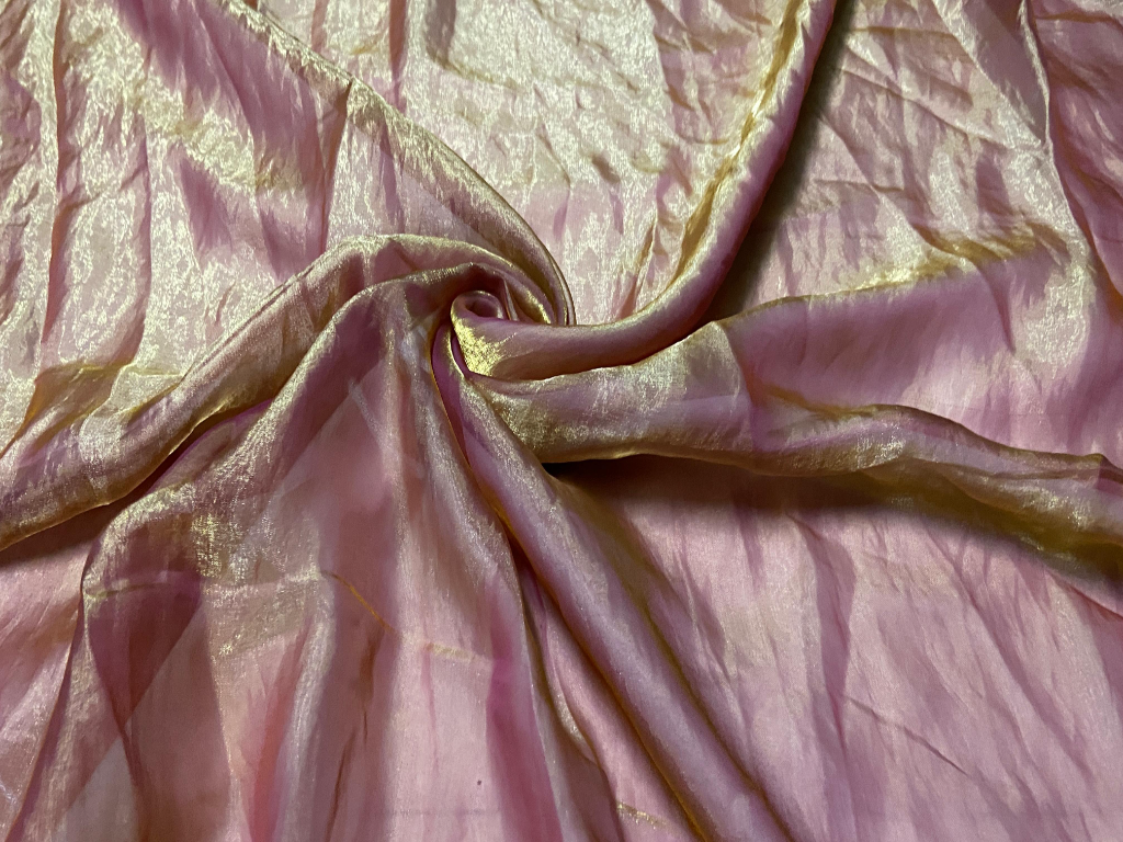 Luxuries Pink Rose Heavy Fendi Fabric