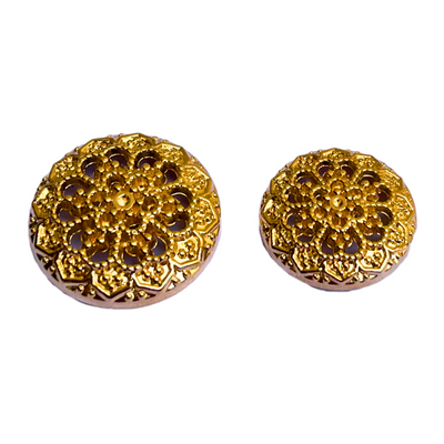 Golden Designer Metal Buttons