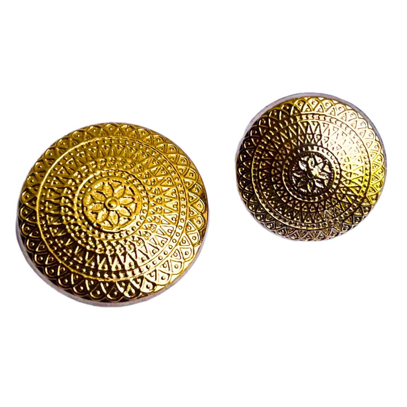 Golden Designer Metal Buttons