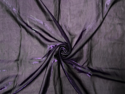 Luxuries Violet Heavy Fendi Silk