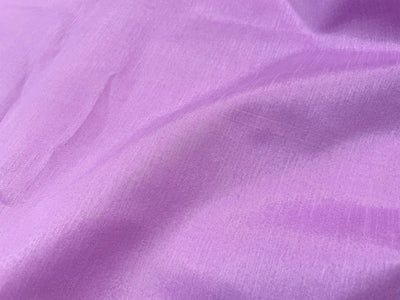 Lavender Plain Bangalore Raw Silk Fabric  (Wholesale)