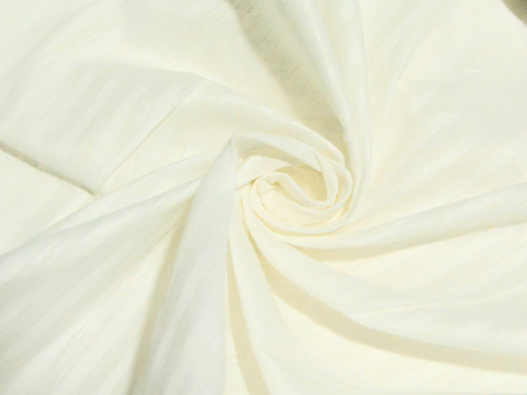 शुद्ध सफ़ेद ढीला बुना सुपीरियर कॉटन लिनन (थोक)