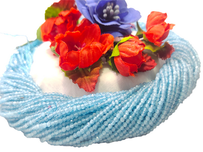 Pastel Blue Monalisa Hydro Crystal Beads (Wholesale)
