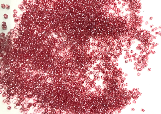 Red Round Rocaille Glass Seed Beads- 11/0 or 2mm (Wholesale)