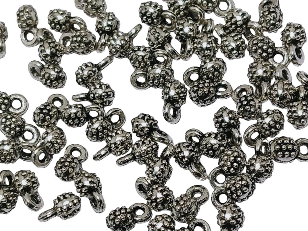 Silver Ghungroo Metal Beads