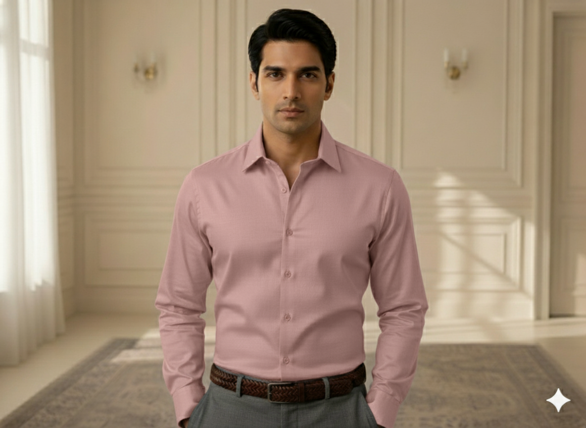 पेरीविंकली पर्पल प्लेन ग्लेज्ड कॉटन फ़ैब्रिक