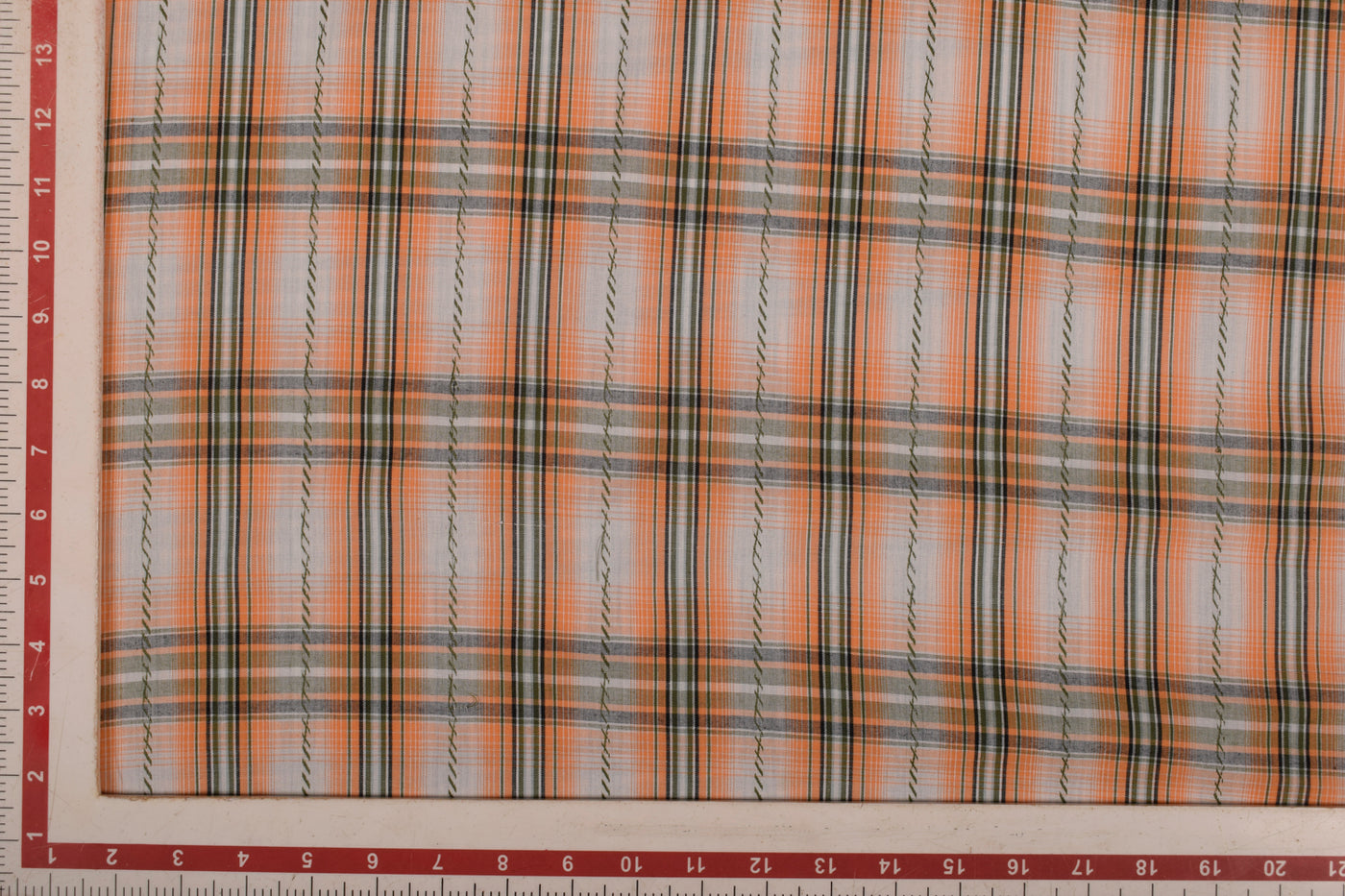 Multicolor Checks Cotton Yarn Dyed Fabric