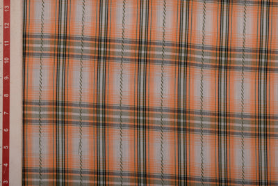 Multicolor Checks Cotton Yarn Dyed Fabric