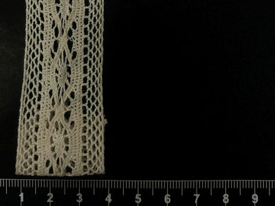 Dyeable Greige Design 114 Cotton Crochet Laces