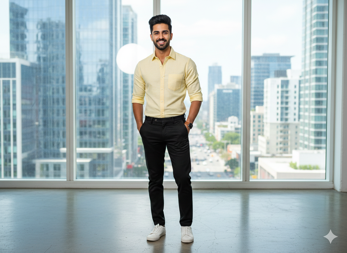 क्रीम कॉटन लिनन कपड़ा