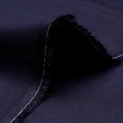 Navy Blue Plain Dyed Rayon Fabric (Wholesale)